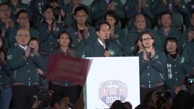 Taiwan's ruling party win third presidential term