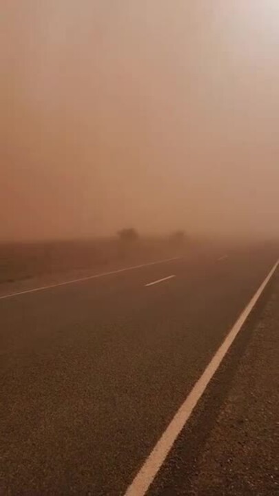 Dust Storm Turns South Australian Town Orange