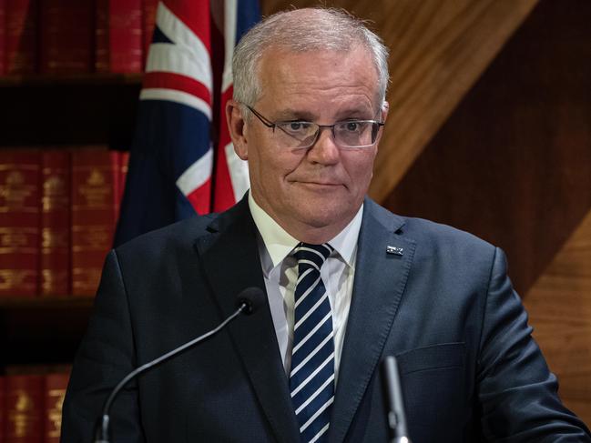 Prime Minister Scott Morrison has just days to convince ‘undecided’ voters to back him. Picture: Jason Edwards