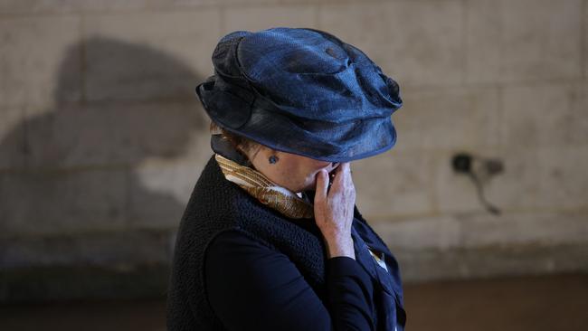 The raw emotion was moving. Picture: Marko Djurica/WPA Pool/Getty Images