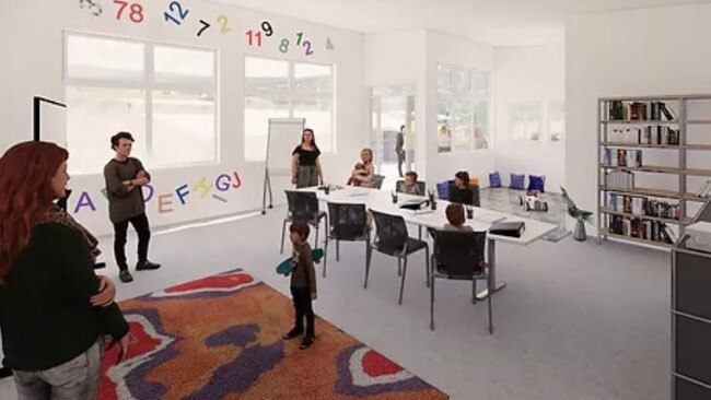 Children who are unable to participate in mainstream education will the first to be enrolled at the new school.