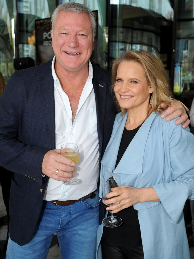 The Block’s Scott Cam and Shaynna Blaze. Picture: Andrew Henshaw