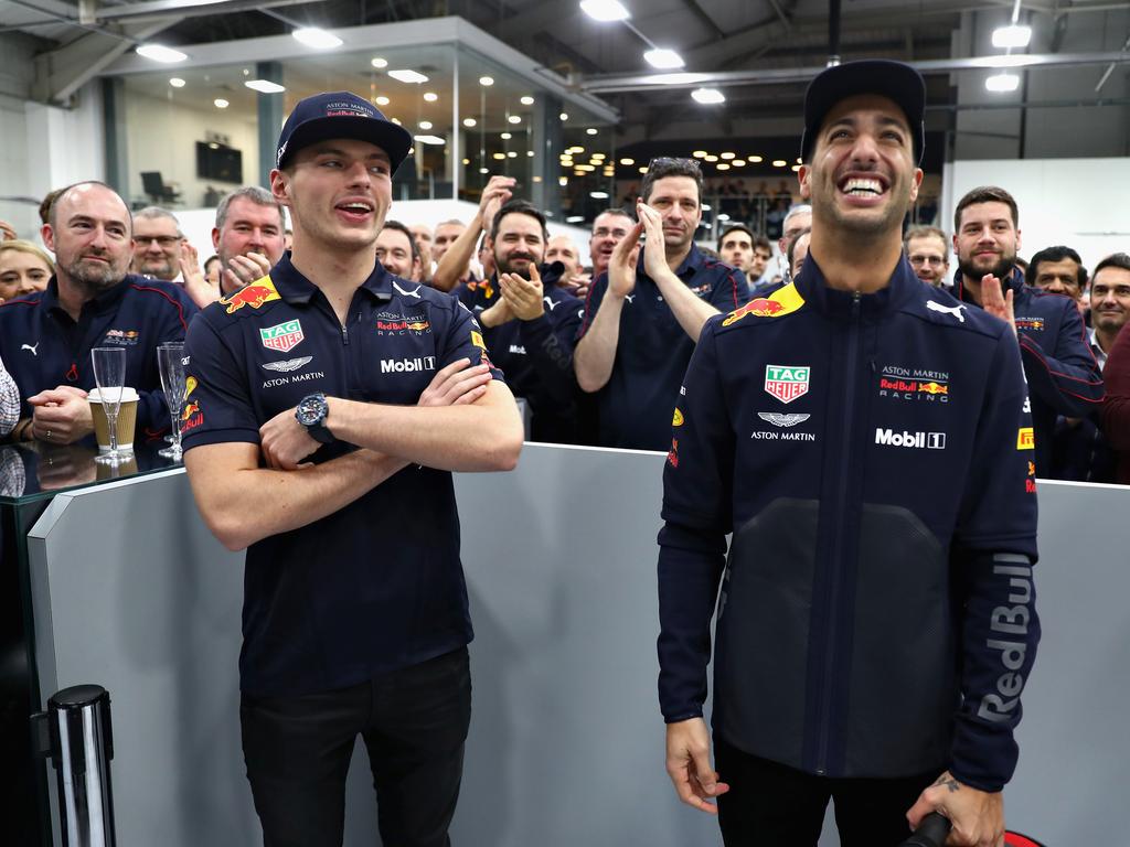 Ricciardo began to become the sidekick.