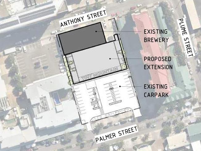 Pictures included in the Tiny Mountain Brewery Holdings development application.