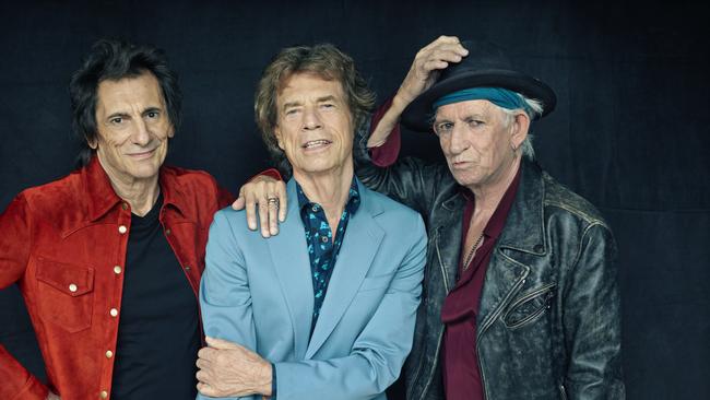 Members of British rock band The Rolling Stones, ahead of the release of its 24th album 'Hackney Diamonds', on which riffs, star cameos and gems abound. Picture: Mark Seliger