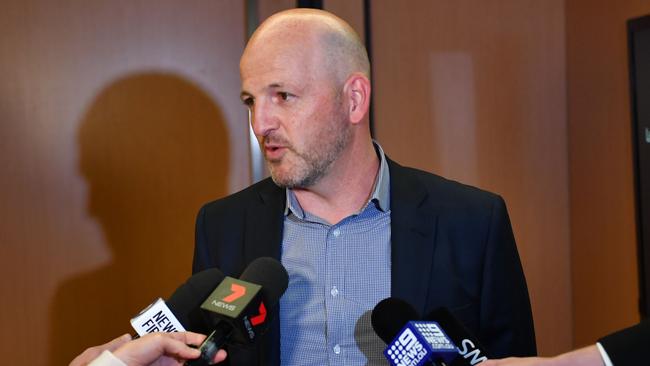 18/6/19. Casey McElroy appeal at Adelaide Oval. Adam Kelly - SANFL GM Football. Picture: Keryn Stevens