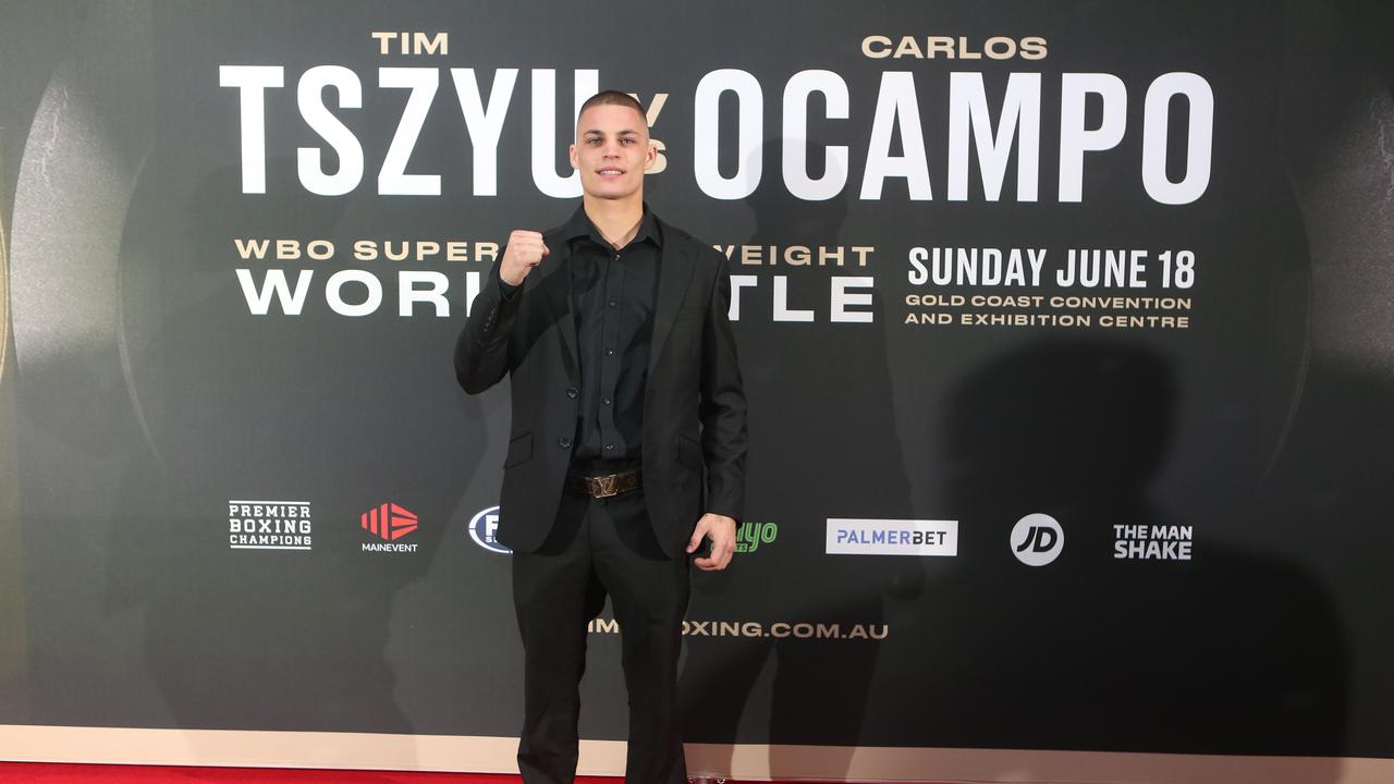 Tim Tszyu v Carlos Ocampo fight launch party, Nineteen at the Star, Broadbeach. Vegas Larfield. Picture by Richard Gosling