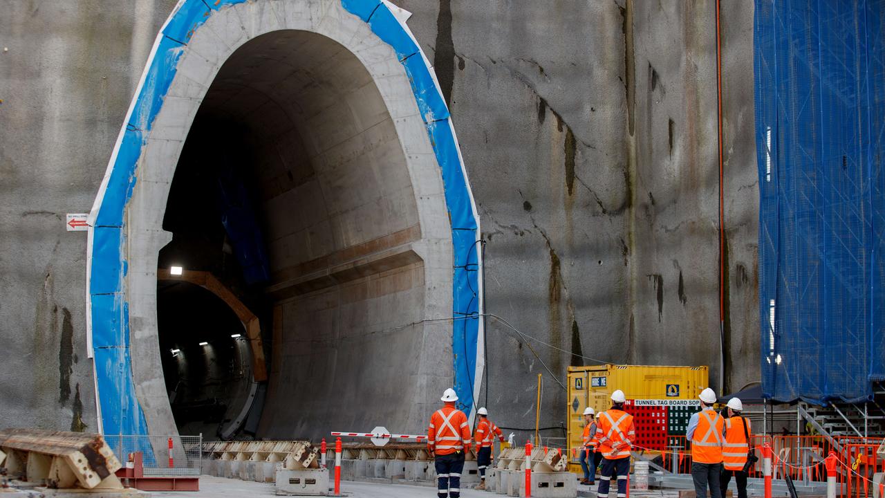 The Sydney Metro Southwest Project was expected to open this year but has been delayed until 2026. Picture: NewsWire / Nikki Short