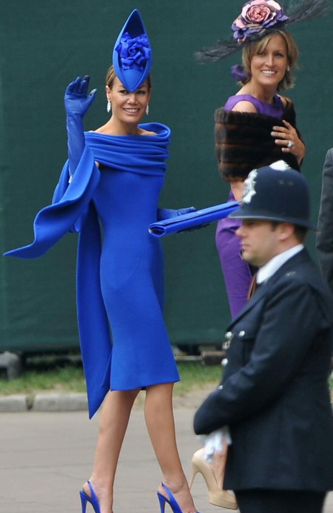 The socialite attending William and Kate’s 2011 wedding. Picture: pascal Le Segretain/Getty Images