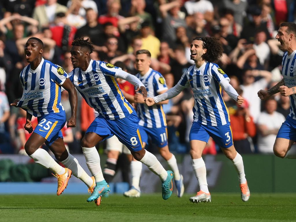 Since Brighton joined the Premier League in 2017, against no other side have Man Utd lost more away games in the competition than their three defeats to Brighton at the Amex in this time (also lost three at Arsenal and Liverpool). Picture: Mike Hewitt/Getty Images