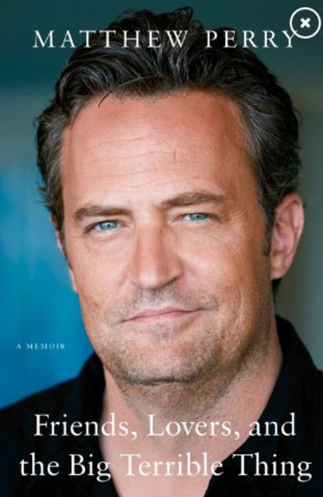 Matthew Perry’s memoir will be released next month. Picture: Supplied