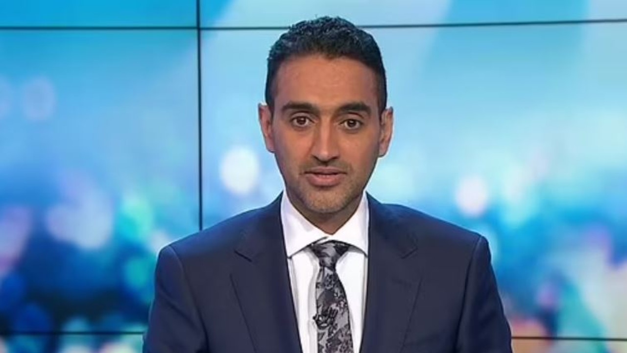 Waleed Aly was asked about his salary on The Project. Picture: Channel 10