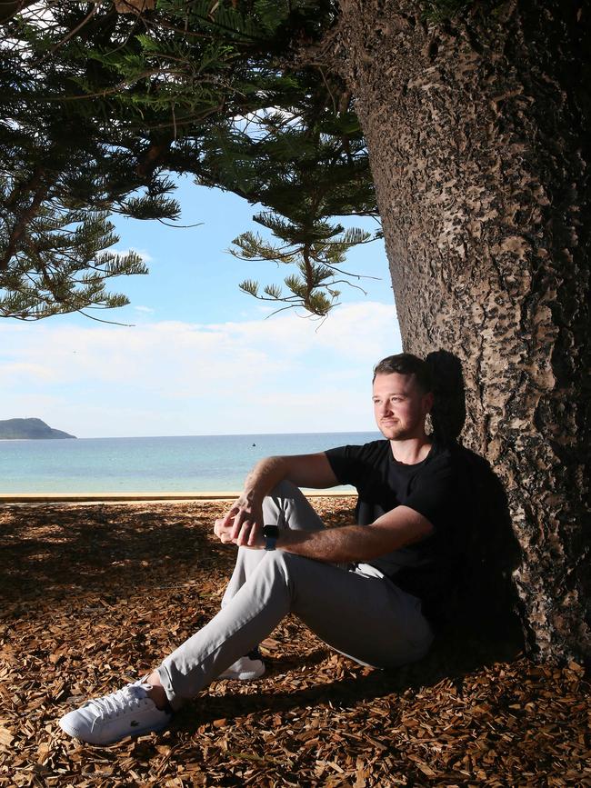 Kayne Taylor at Terrigal. Picture: Sue Graham