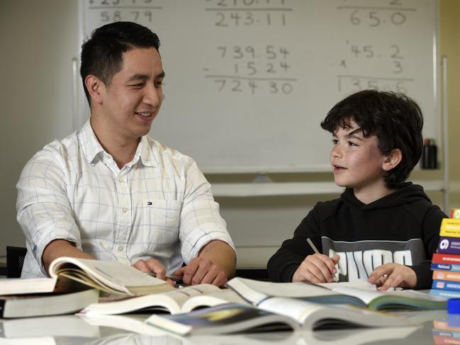 There has been a rise in demand for tutoring services after the ‘lost learning years’ of Covid. Picture: Andrew Henshaw