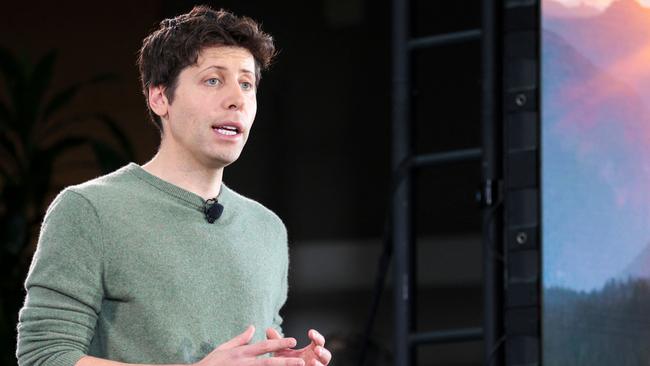 OpenAI CEO Sam Altman. Picture: Jason Redmond/AFP