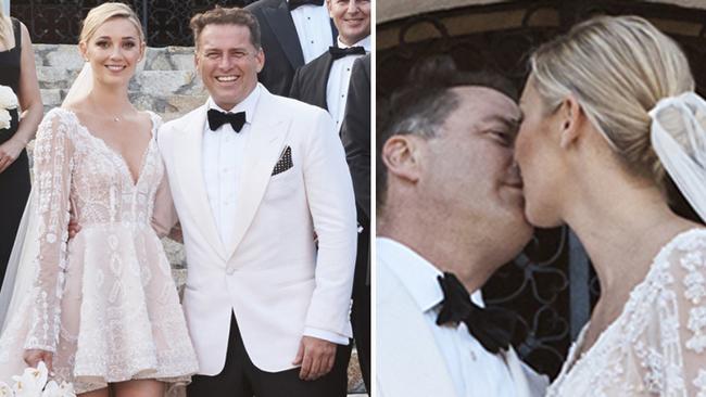 Karl Stefanovic and Jasmine Yarbrough’s official wedding photos. Picture: Supplied