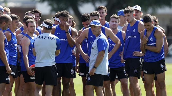 North Melbourne coach Alastair Clarkson. Picture: Jonathan DiMaggio