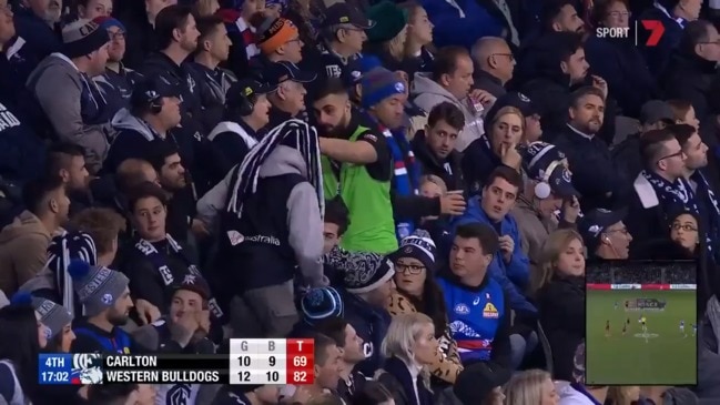 Carlton fans booted from Marvel Stadium (7AFL)