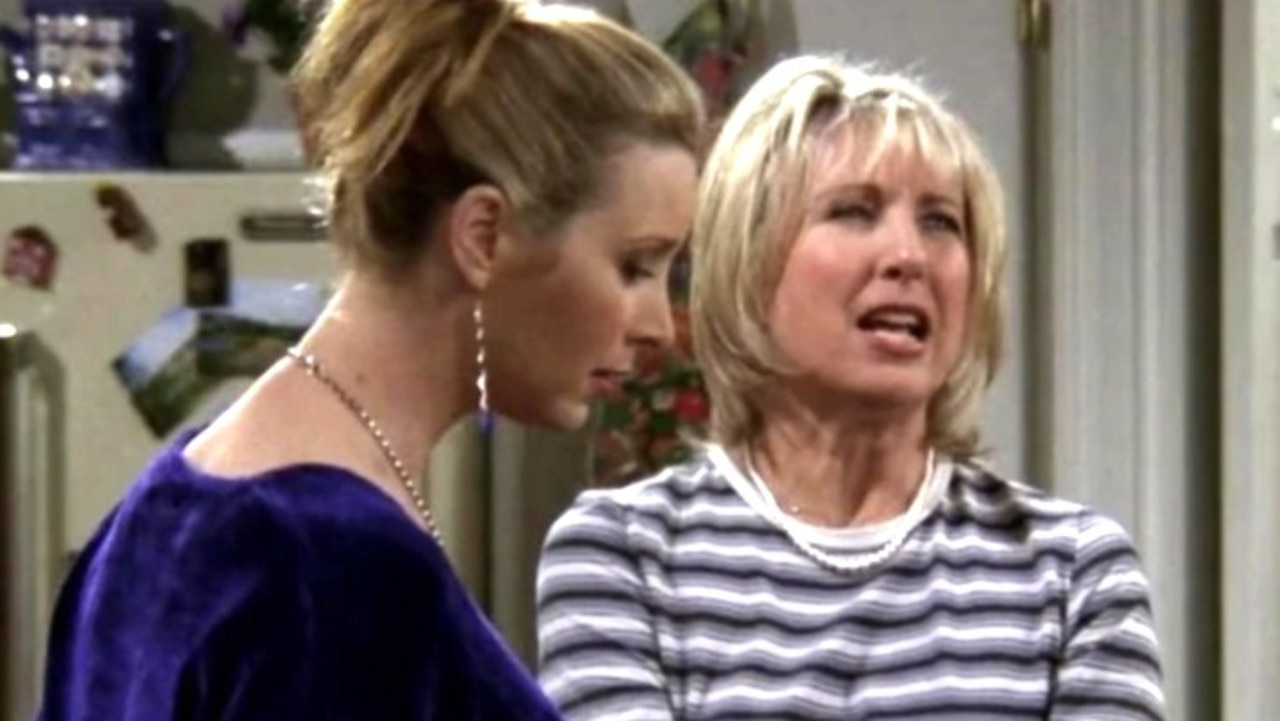 Teri Garr with Lisa Kudrow in Friends.