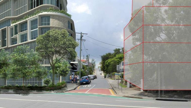 Artist impression of the development proposed for 52-64 Annerley Rd, Woolloongabba.