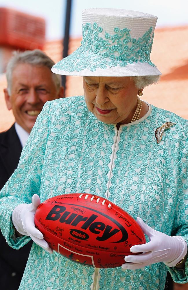 A brush with AFL in Perth in 2011. Picture: Getty Images