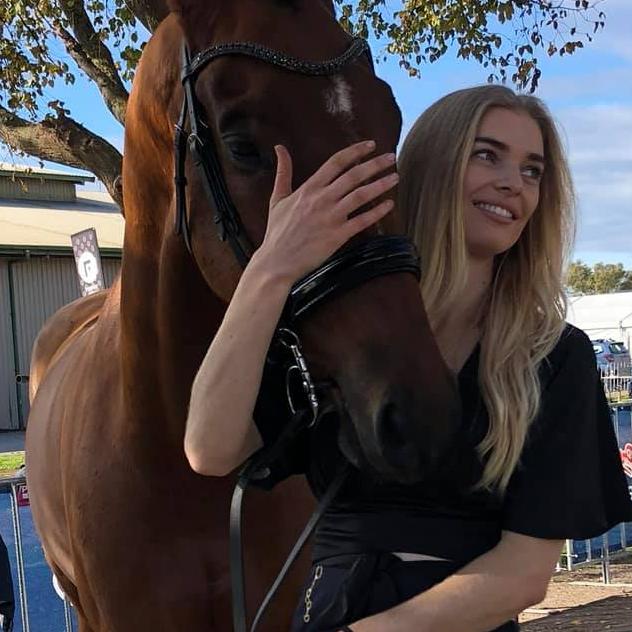 Elite rider Callum Buczak’s partner Alexandra McDonough is charged with stalking. Picture: Facebook via NCA NewsWire