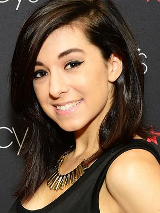 US Singer Christina Grimmie came third on The Voice. Picture: Getty