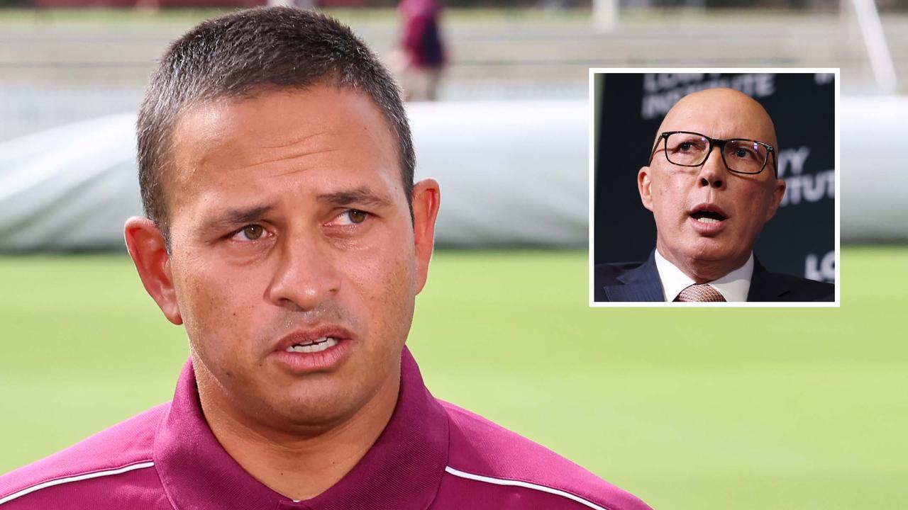 Khawaja’s swipe at Dutton as Queensland Cricket feud sizzles