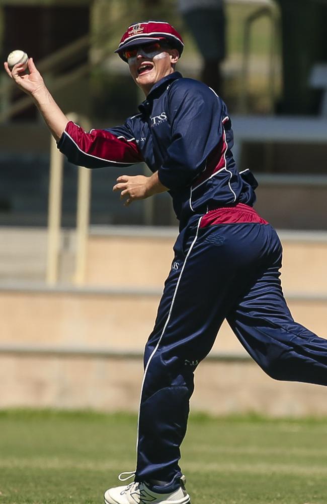 The Southport School v Brisbane State High School at The Southport School/Village Green. Picture: Glenn Campbell