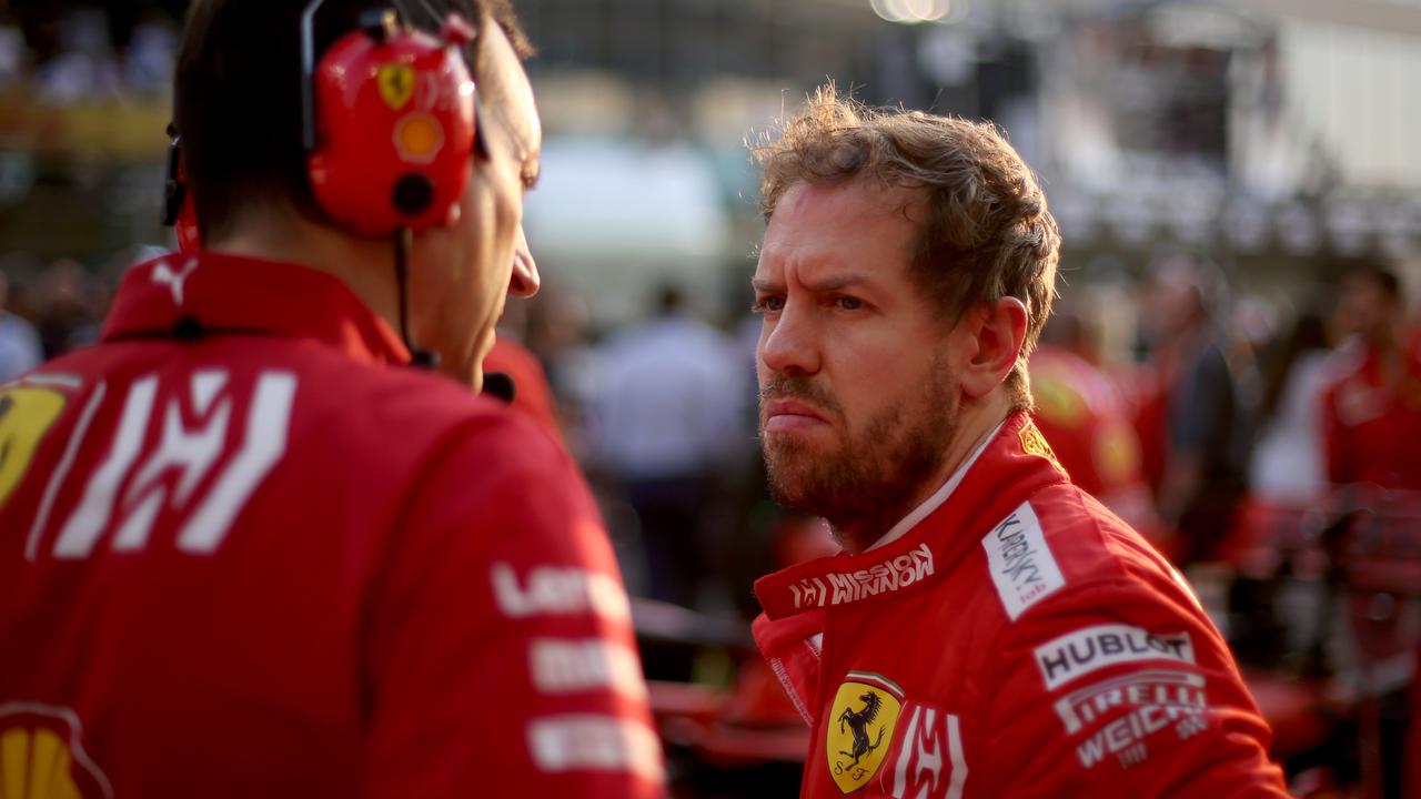 Vettel finished behind Leclerc in their first season together.
