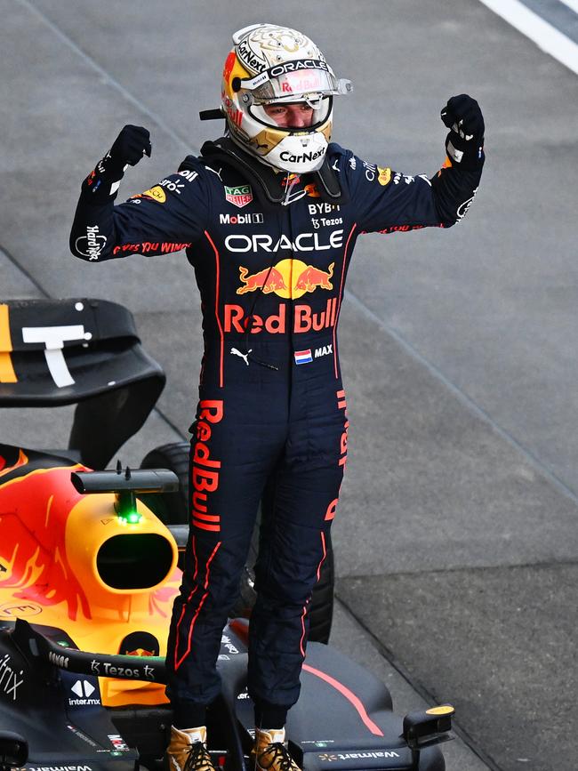 Red Bull Racing has won six Formula One World Championships, four with Sebastian Vettel and two with Max Verstappen. (Photo by Clive Mason/Getty Images)