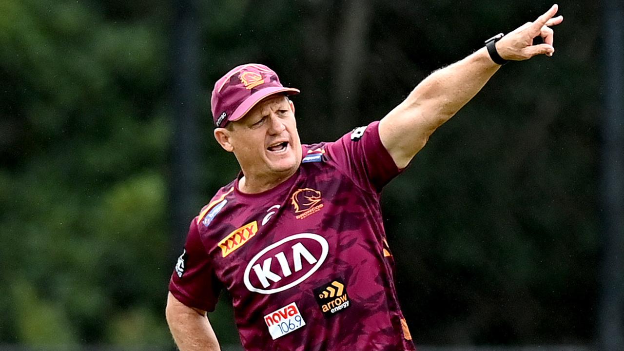 Kevin Walters challenged his players at training. (Photo by Bradley Kanaris/Getty Images)