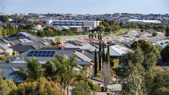 South Australia will abolish stamp duty for first home buyers purchasing or building a new home, in a bid to tackle rising costs of home ownership. Picture: NewsWire /Brenton Edwards