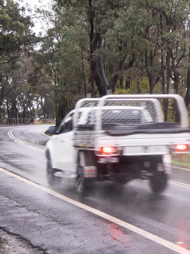 A general view of the stretch of road on Cattai Ridge Road. Picture: James Gourley/The Daily Telegraph