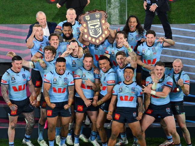 The Blues are looking to go back-to-back. Picture: NRL Photos
