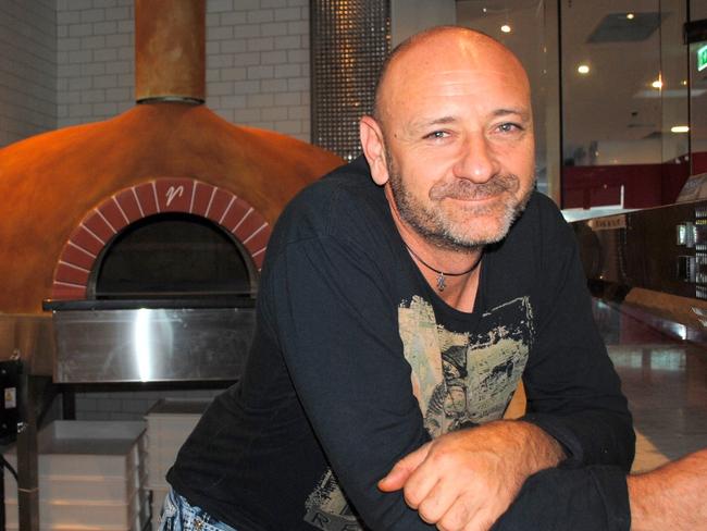 Carlo Percuoco at the new Pizzeria and Mozzarella Bar by Fellini at Marina Mirage, Main Beach.