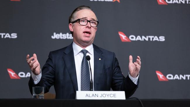 Qantas CEO Alan Joyce. Picture: Brent Winstone