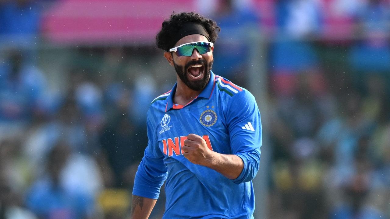 India's Ravindra Jadeja. Photo by R.Satish BABU / AFP