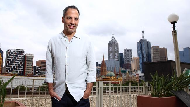 Yotam Ottolenghi in Melbourne, where he was filming the new season of Network Ten’s <i>MasterChef</i>: ‘People forget the contestants are not only there to entertain, they are there to be trained and learn, and I see this as an important mission,’ he says. Picture: Aaron Francis