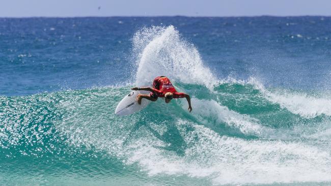 Ben Lorentson was unlucky not to take out the title. (Photo by Cait Miers/World Surf League)