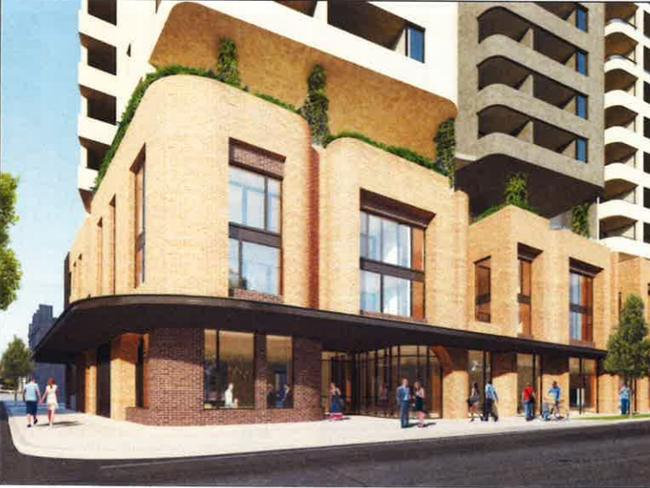 The developers say the project will activate that part of the street. Picture: Supplied