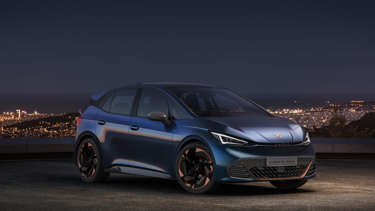 Cupra’s Born EV shares its bones with VW’s new electric cars.