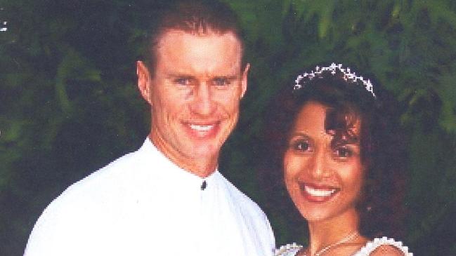 Mick and Maria Coles told police they were stunned when Shandee Blackburn murder suspect John Peros cut them off.