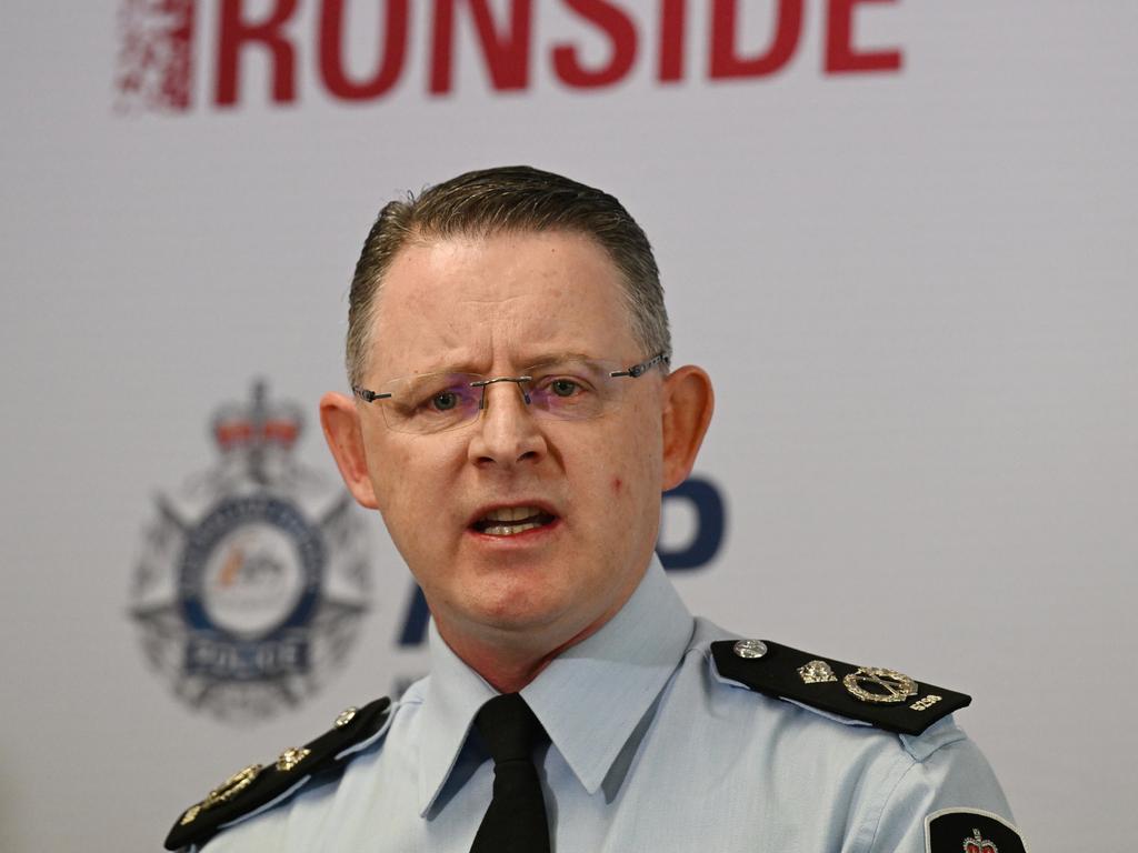 Australian Federal Police Assistant Commissioner Nigel Ryan said police were making moves on offshore crime gangs. Picture: Dean Lewins / AAP