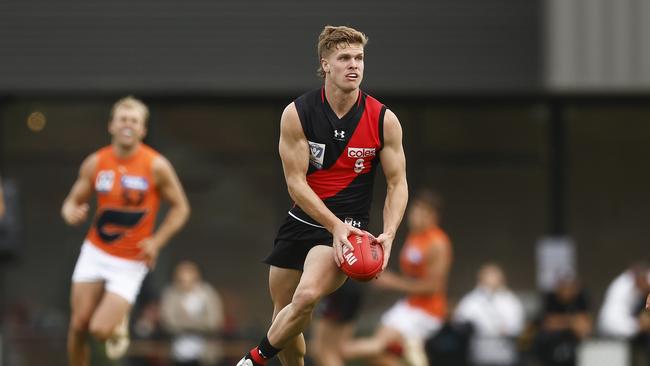 In-form young midfielder Ben Hobbs continues to press his case for senior selection in the VFL. Picture: Daniel Pockett / Getty Images