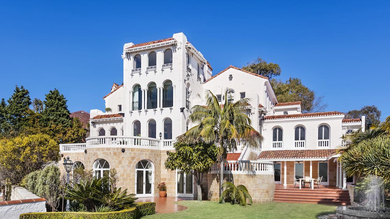 The Victoria Rd mansion Alcooringa has sold for about $80m, $50m more than it sold for three years ago