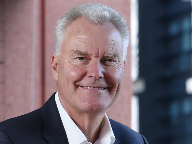 26/05/2023. Chris Rex, recently appointed Chair of medical technology group Navigator, photographed at their offices in Sydney. Britta Campion / The Australian