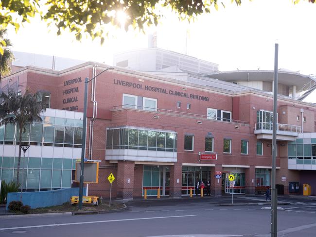 Liverpool Hospital in Liverpool. Picture: Mark Kolbe/Getty Images