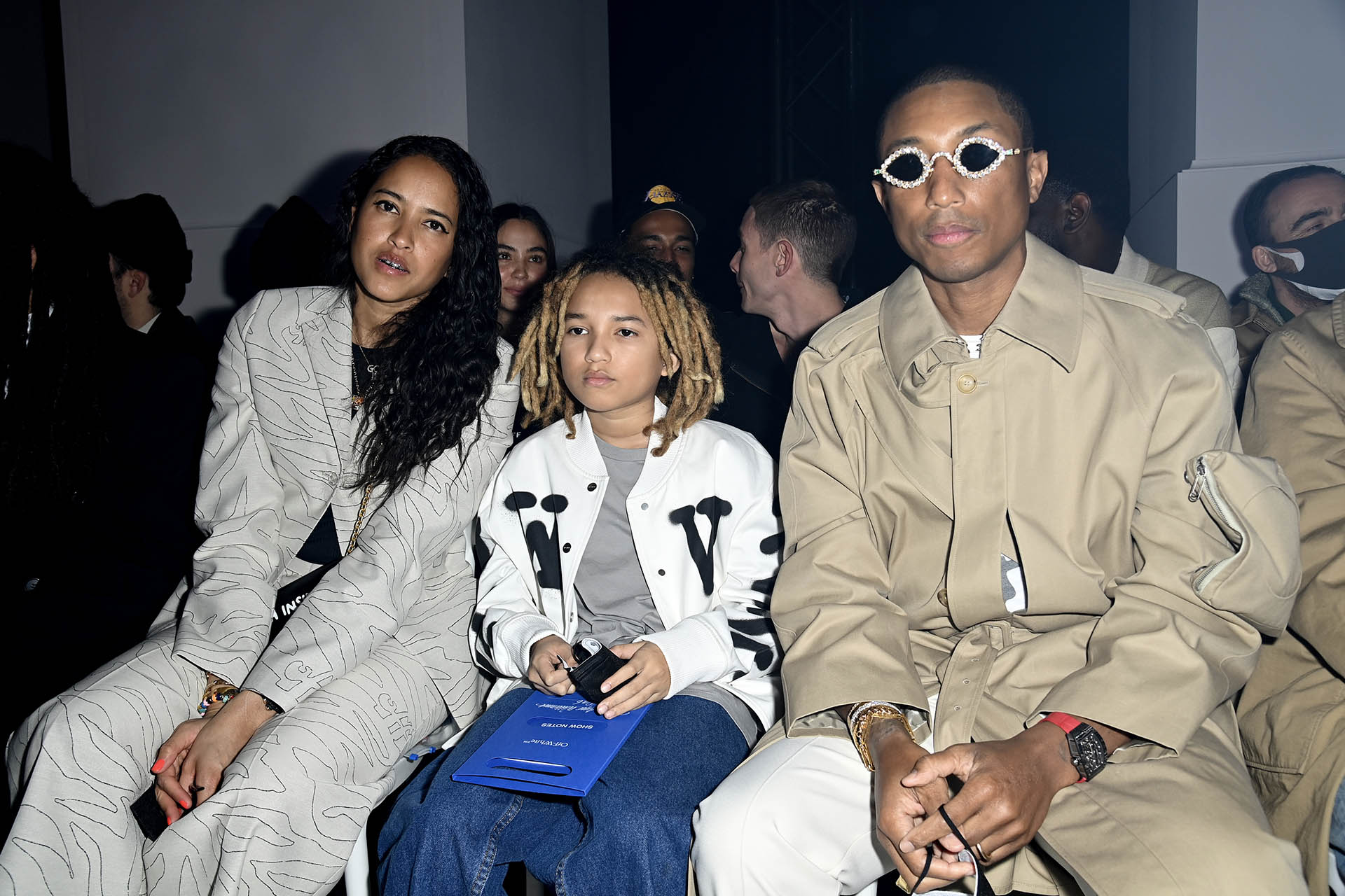 No one does family style quite like Pharrell