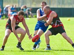 Sawtell-Toormina had power right across the park and proved far too good for North Coffs in the opening round of the 2014 season. Picture: Rob Wright